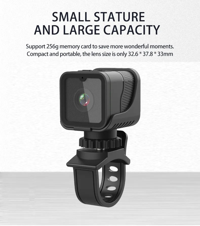 1080p high-definition portable sports mini camera with hotspot WiFi waterproof