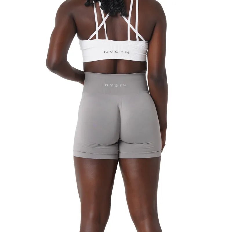 NVGTN Spandex Solid Seamless Shorts