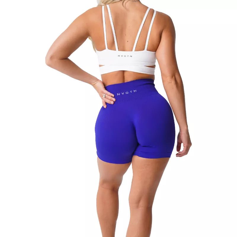 NVGTN Spandex Solid Seamless Shorts