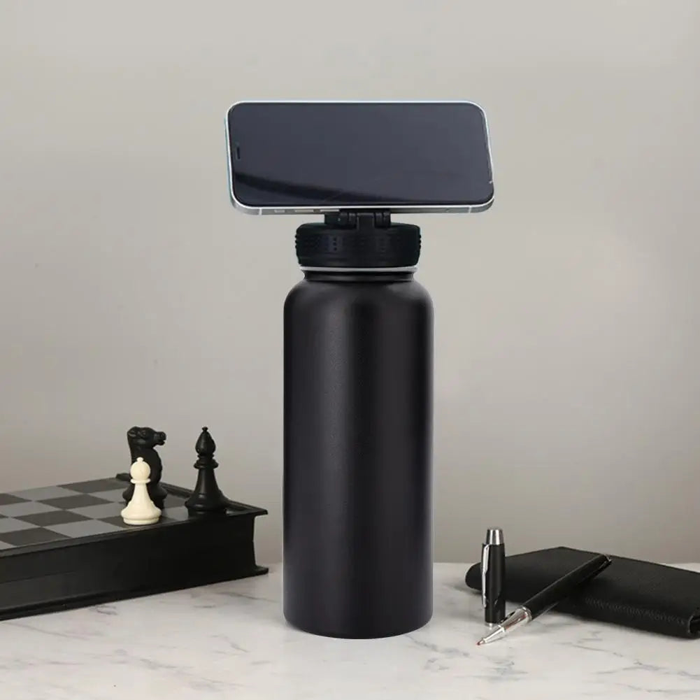 Magnetic Phone Holder Water Bottle