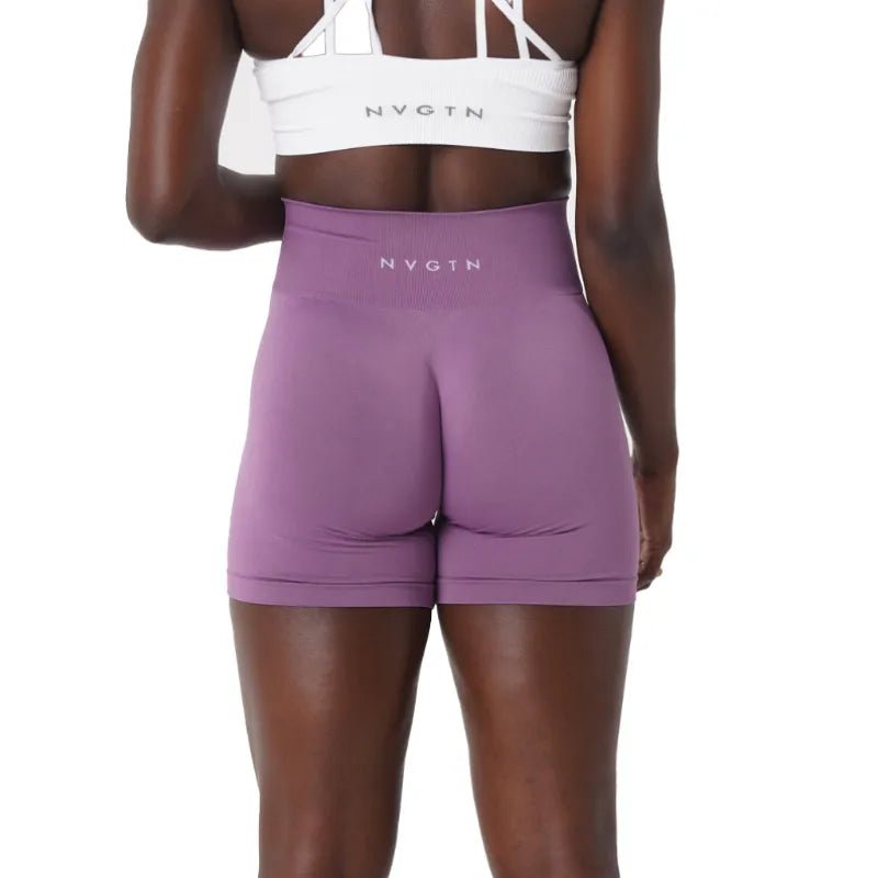 NVGTN Spandex Solid Seamless Shorts