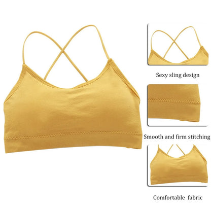 PLOMO Cross Strap Sports Bra