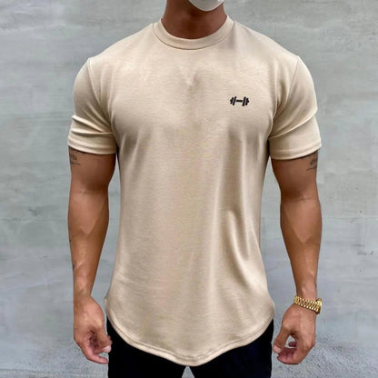 men's muscle t-shirt loose sleeve