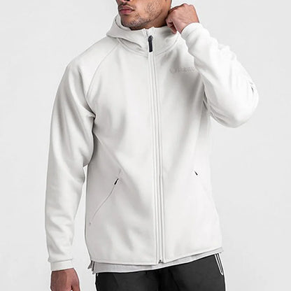 PLOMO Fitness Hooded Zipper Jacket