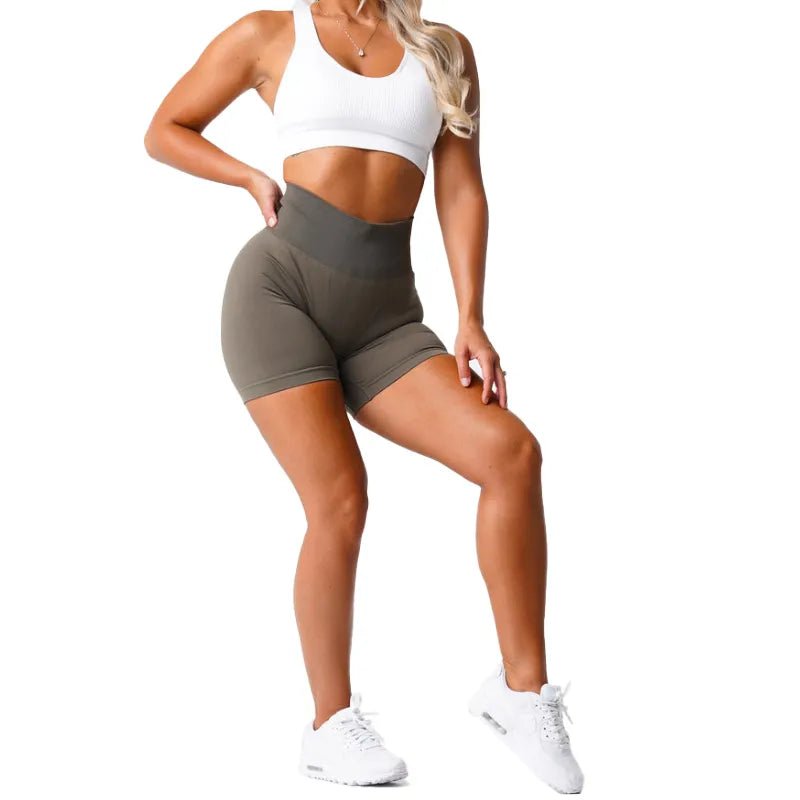 NVGTN Spandex Solid Seamless Shorts