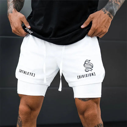 2 IN 1 Sport  Breathable Shorts