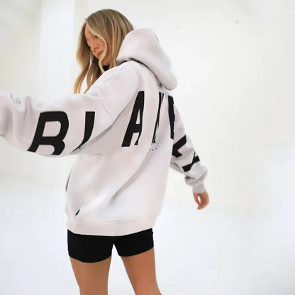 PLOMO Long Sleeve Loose Hoodie