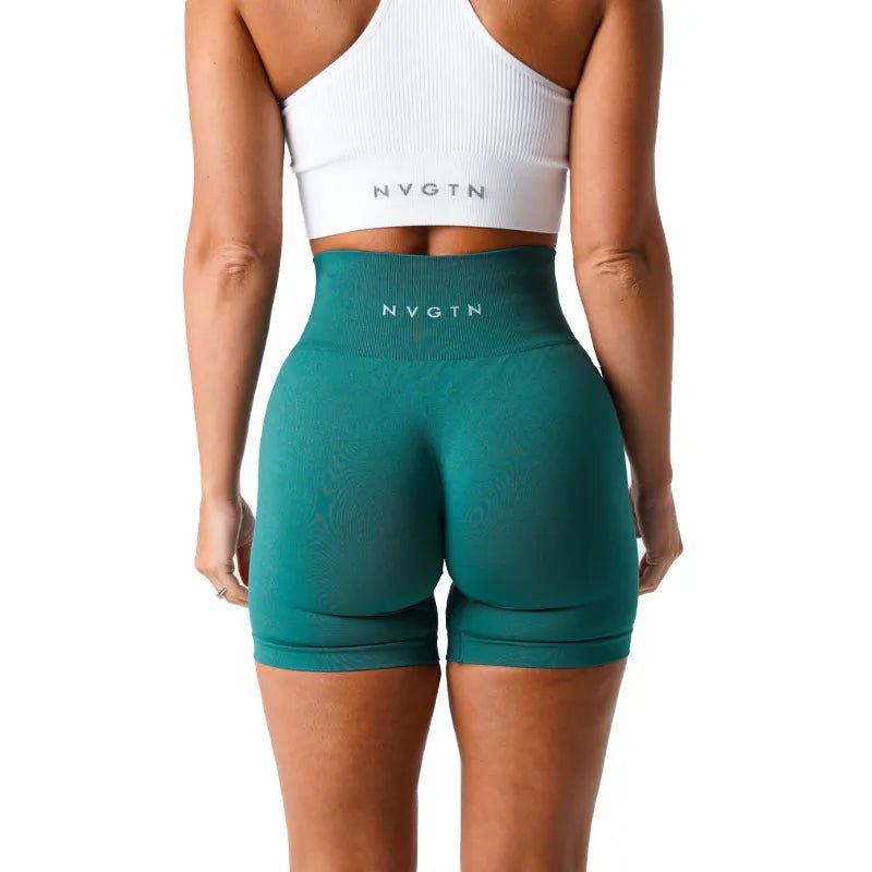 NVGTN Spandex Solid Seamless Shorts